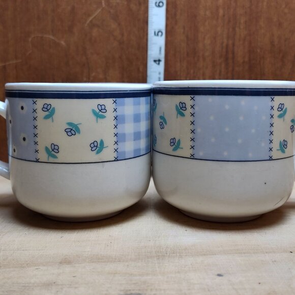 Used 18pc Gibson Designs HOME VALLEY Lilac Flowers Salad Plates, Bowls & Cups - Picture 13 of 16